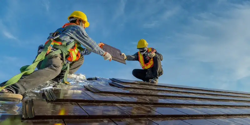 Installation de toiture